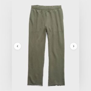 65. Aerie Green Relaxed Straight Leg Joggers